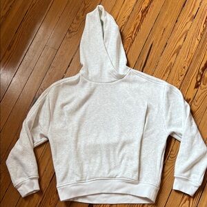 Athleta Light Heather Hoodie Sweatshirt